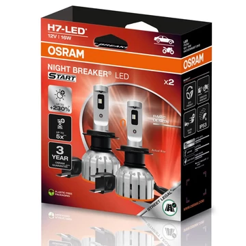 Osram Night Breaker LED Start H7 +230% LED szett