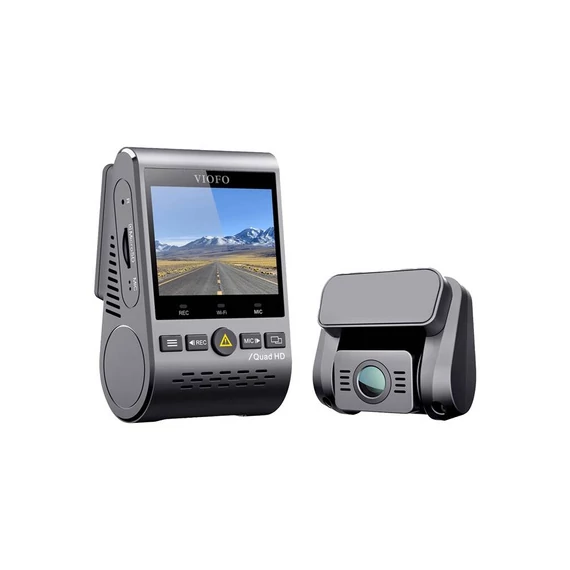 VIOFO A129 PLUS DUO-G 2K + 1080p WiFi, GPS videófelvevő