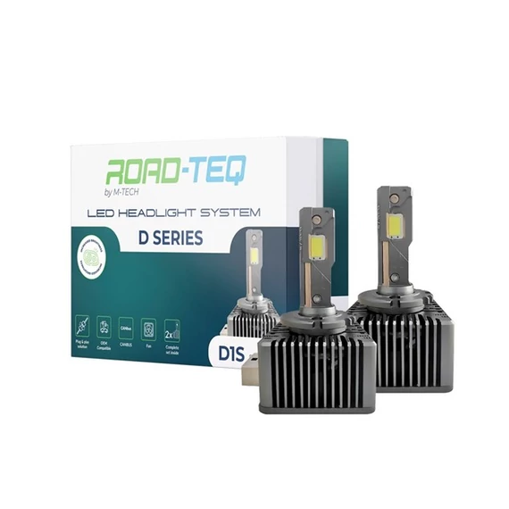 M-Tech D1S Plug&Play 6000K Led izzó