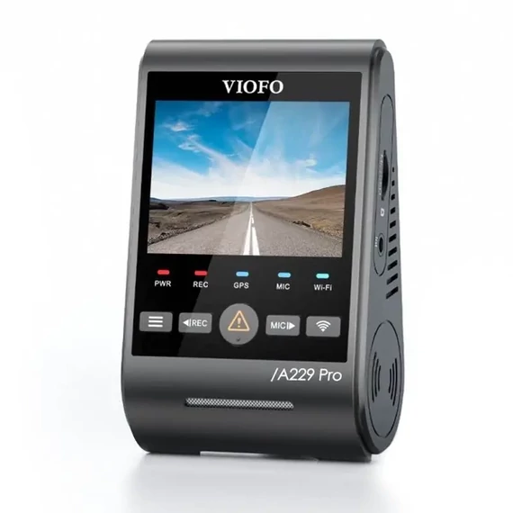 Viofo A229 Pro 1ch 4K Starvis2 első autós menetrögzítő